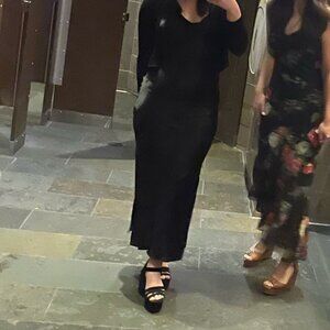 Topshop Black Sleeveless Dress